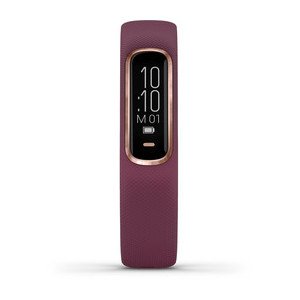 Garmin Vivosmart 4, S/M - Activity Tracker, Merlot/Rose Gold