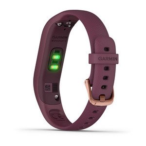 Garmin Vivosmart 4, S/M -aktiivisuusranneke, Ruusukulta/Punainen