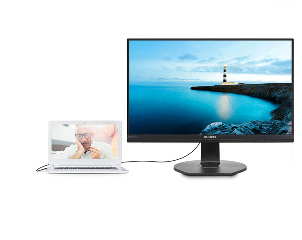 Philips 23.8&quot; 241B7QUPBEB, Full HD, USB-C, IPS -n&auml;ytt&ouml;