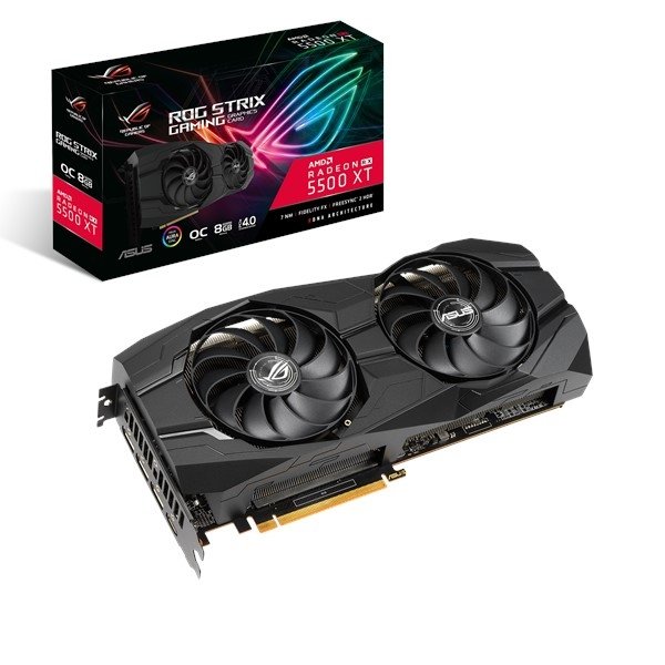 Asus AMD RX 5500 XT ROG Strix 8GB - Graphics card