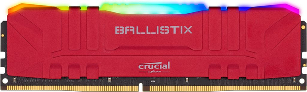 Crucial Ballistix RGB 16GB 3200MT/s, 2x288, Red, DDR4