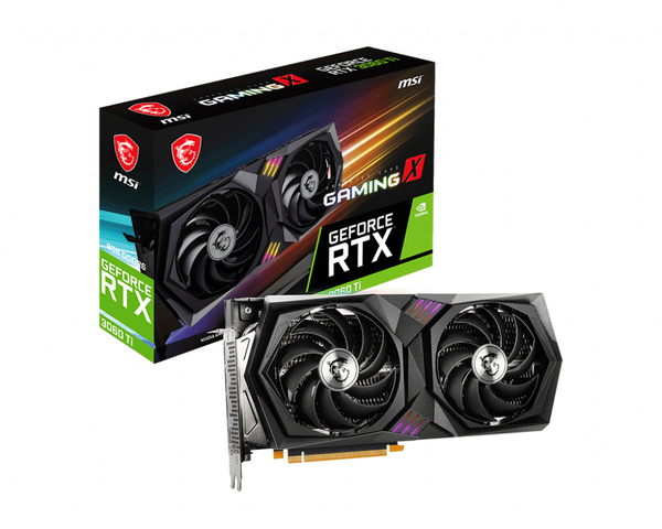 MSI GeForce RTX 3060 Ti Gaming X 8 Gt (LHR) -n&auml;yt&ouml;nohjain