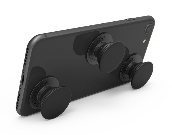 POPSOCKETS Triple Black Avtagbara MINI Grip 3pack