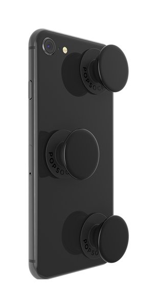 POPSOCKETS Triple Black Avtagbara MINI Grip 3pack