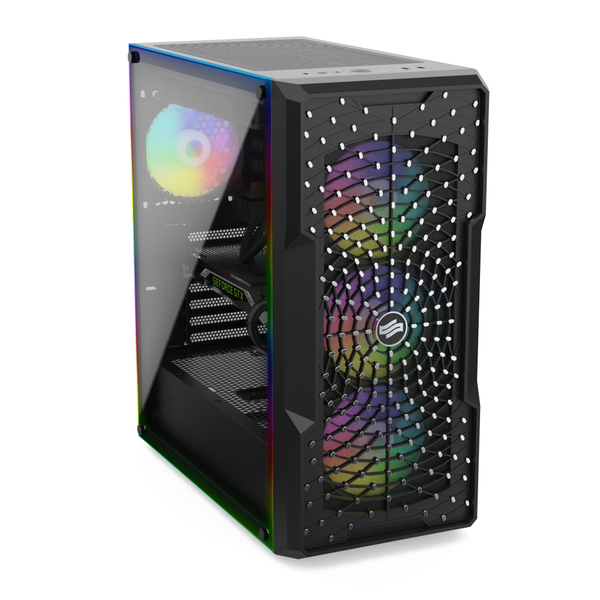 SilentiumPC Astrum AT6V EVO TG ARGB Pure Black