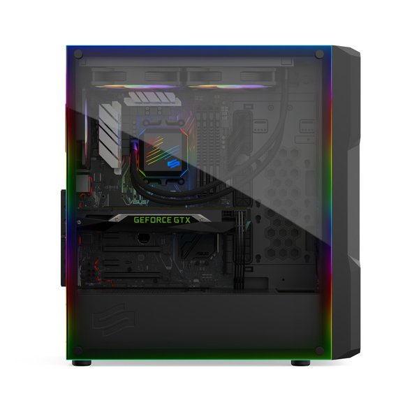 SilentiumPC Astrum AT6V EVO TG ARGB Pure Black
