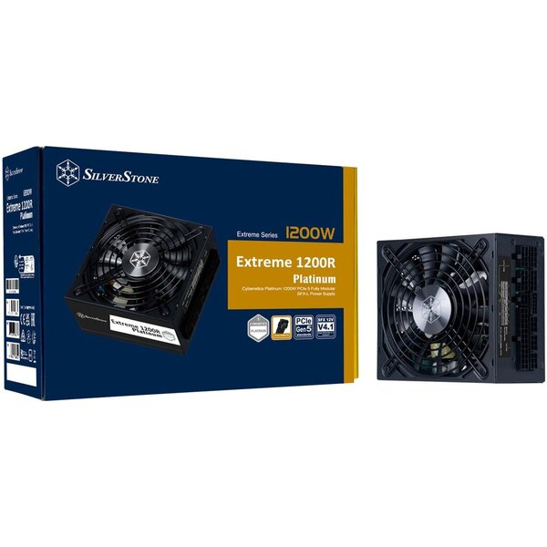 SilverStone Extreme 1200R Platinum 1200W -virtal&auml;hde, 80 Plus Platinum