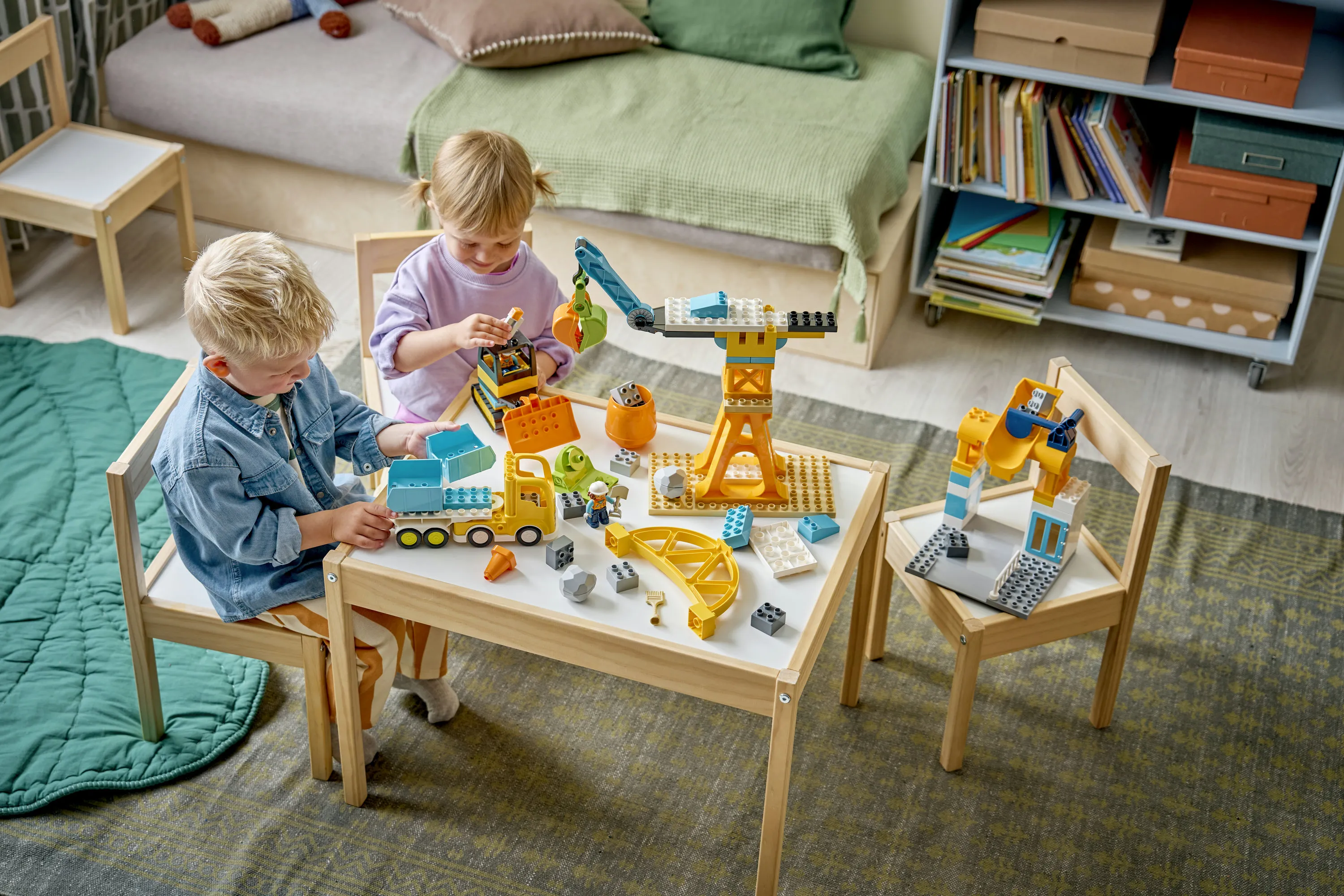 LEGO DUPLO Town Construction Site with Vehicles 3in1 10476