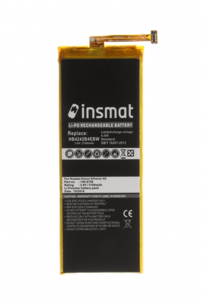 Insmat - Puhelimen akku Li-pol 3100 mAh malleihin Honor 4X, 6