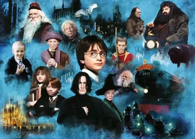 Ravensburger Harry Potter's Magical World - puzzle, 1000 pcs