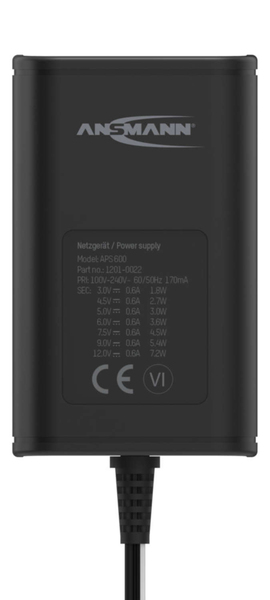 Aps 600 Power Supply Unit 7.2 W Black