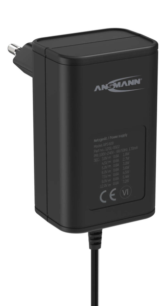 Aps 600 Power Supply Unit 7.2 W Black