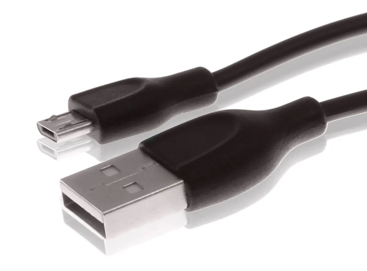 Insmat USB-A - Micro-USB B - cable, 2 m, Black