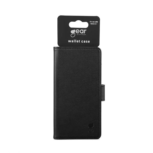 GEAR Wallet, Nokia 5.1 - Wallet Case, Black