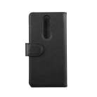 GEAR Wallet, Nokia 5.1 - Wallet Case, Black