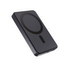 Spello ForcePack Alu 5000mAh Magnetic Wireless Power Bank SM51 | Space Grey | Slim Design | Qi2  &  MagSafe Compatible
