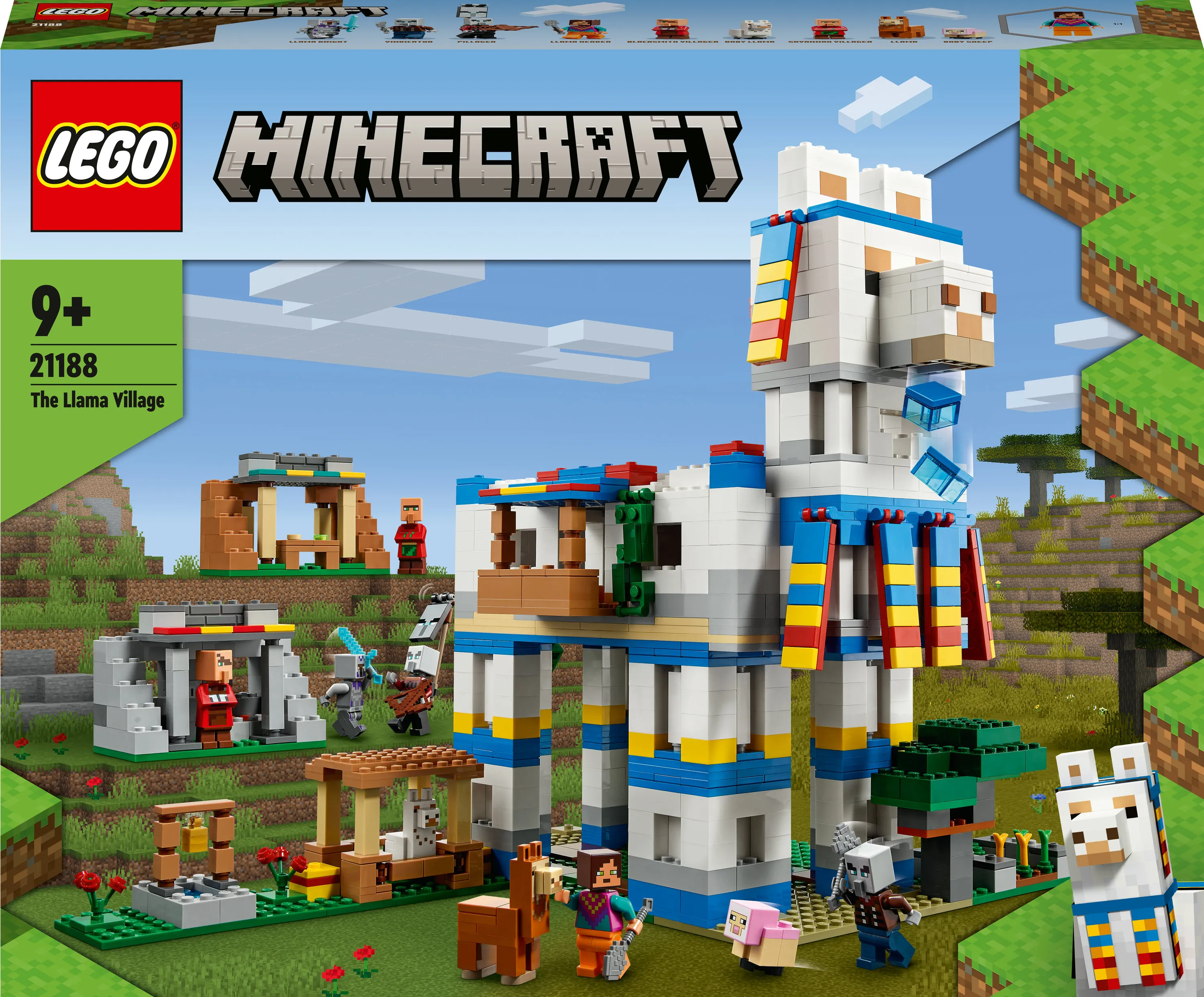 Lego Minecraft The Llama Village 21188