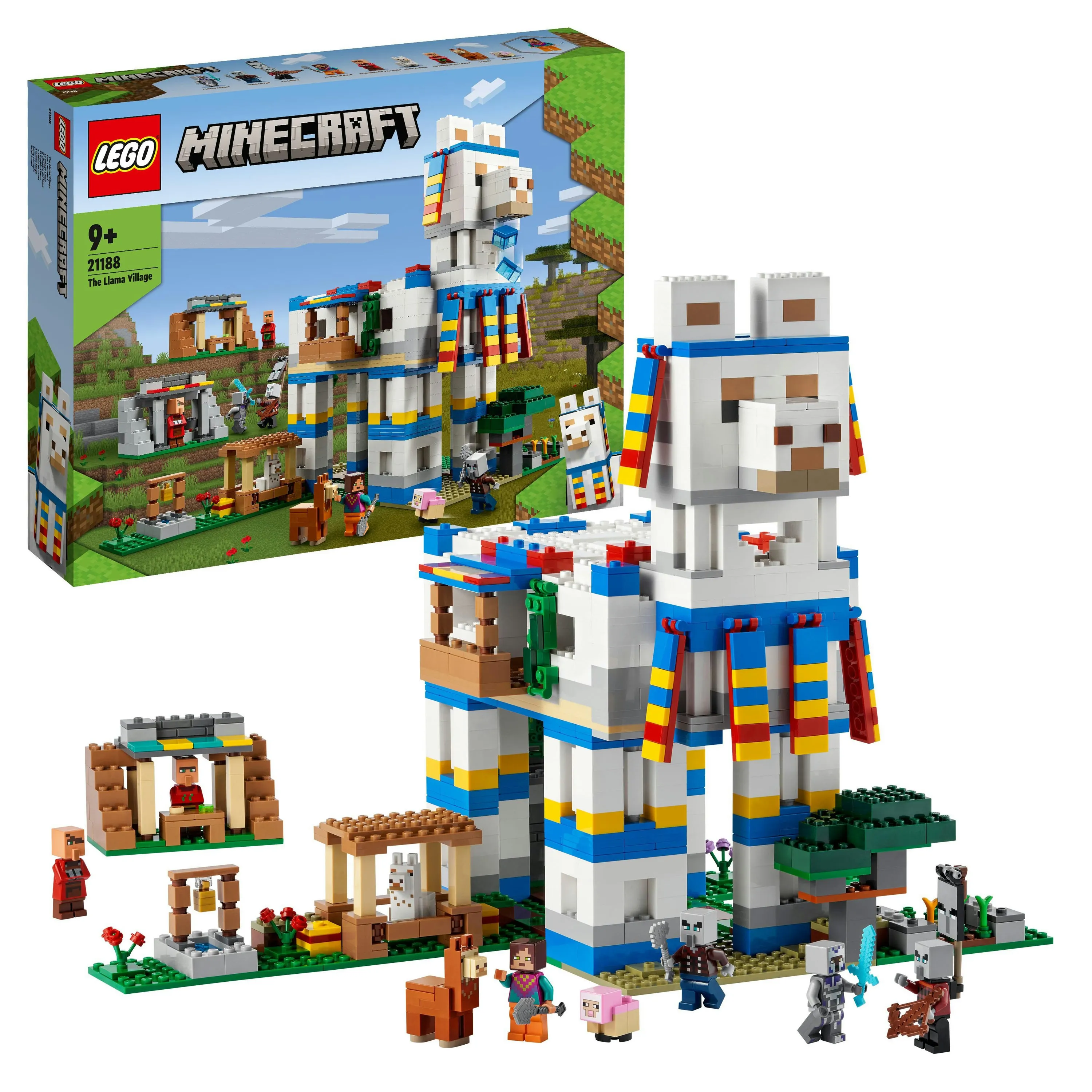 Lego Minecraft The Llama Village 21188