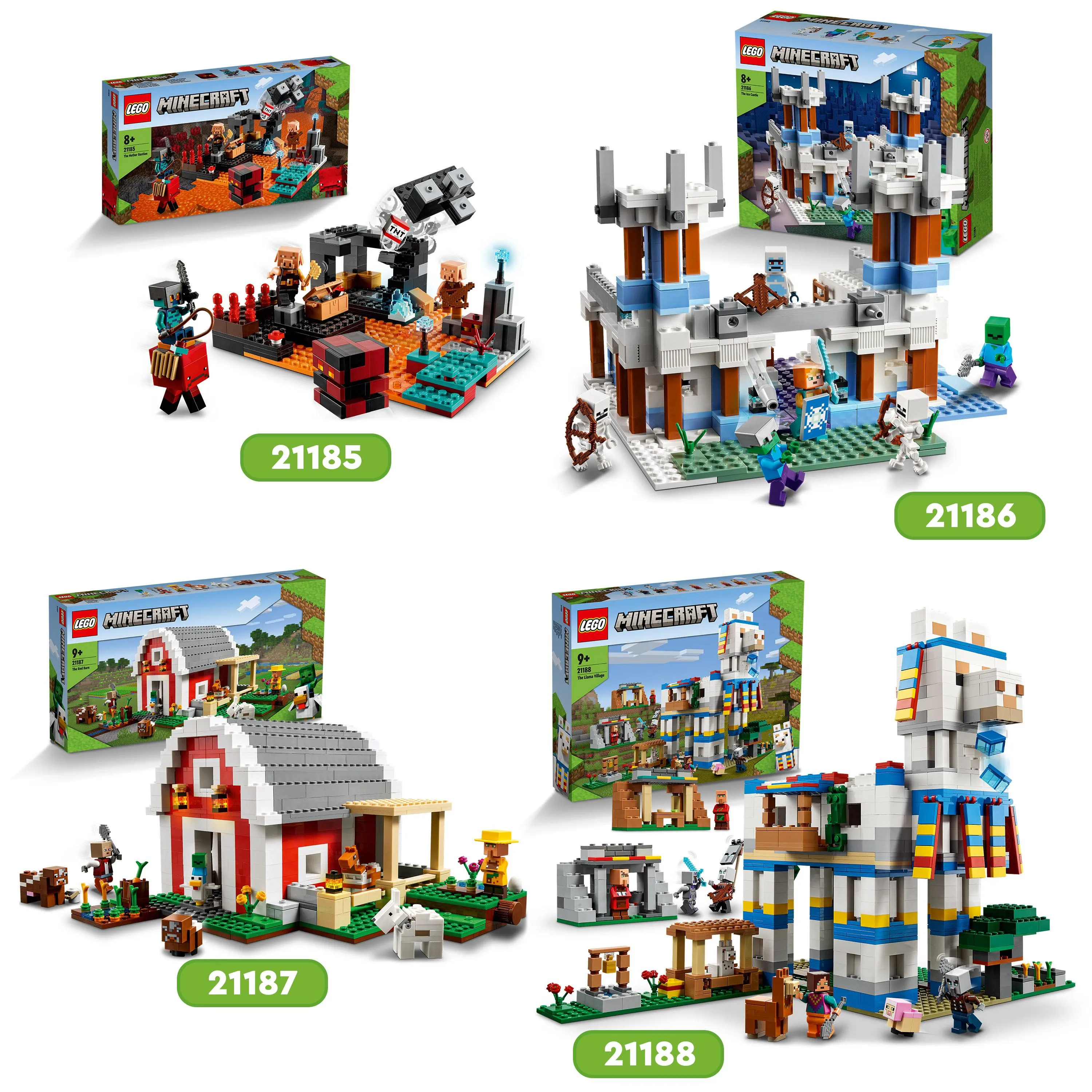 Lego Minecraft The Llama Village 21188