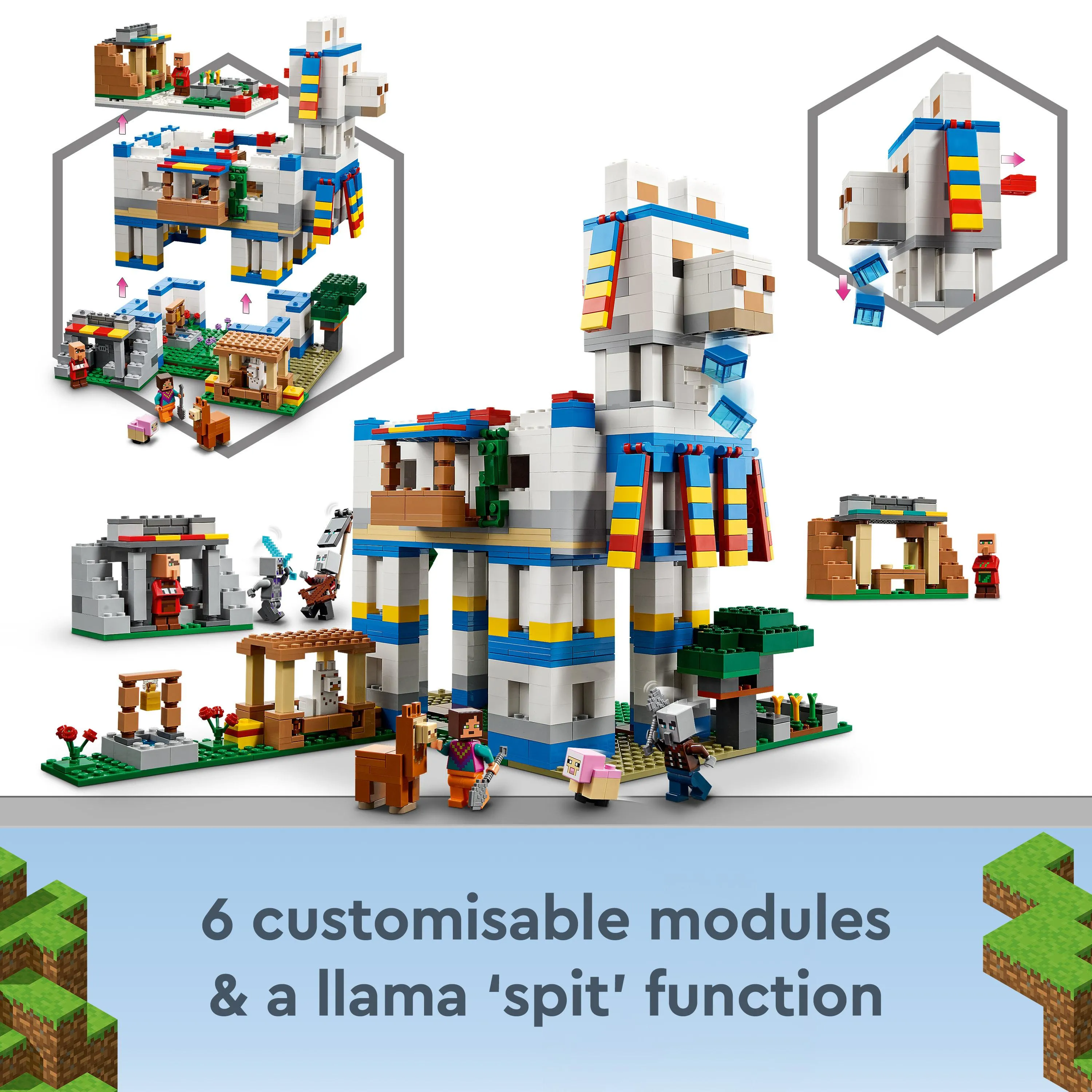 Lego Minecraft The Llama Village 21188