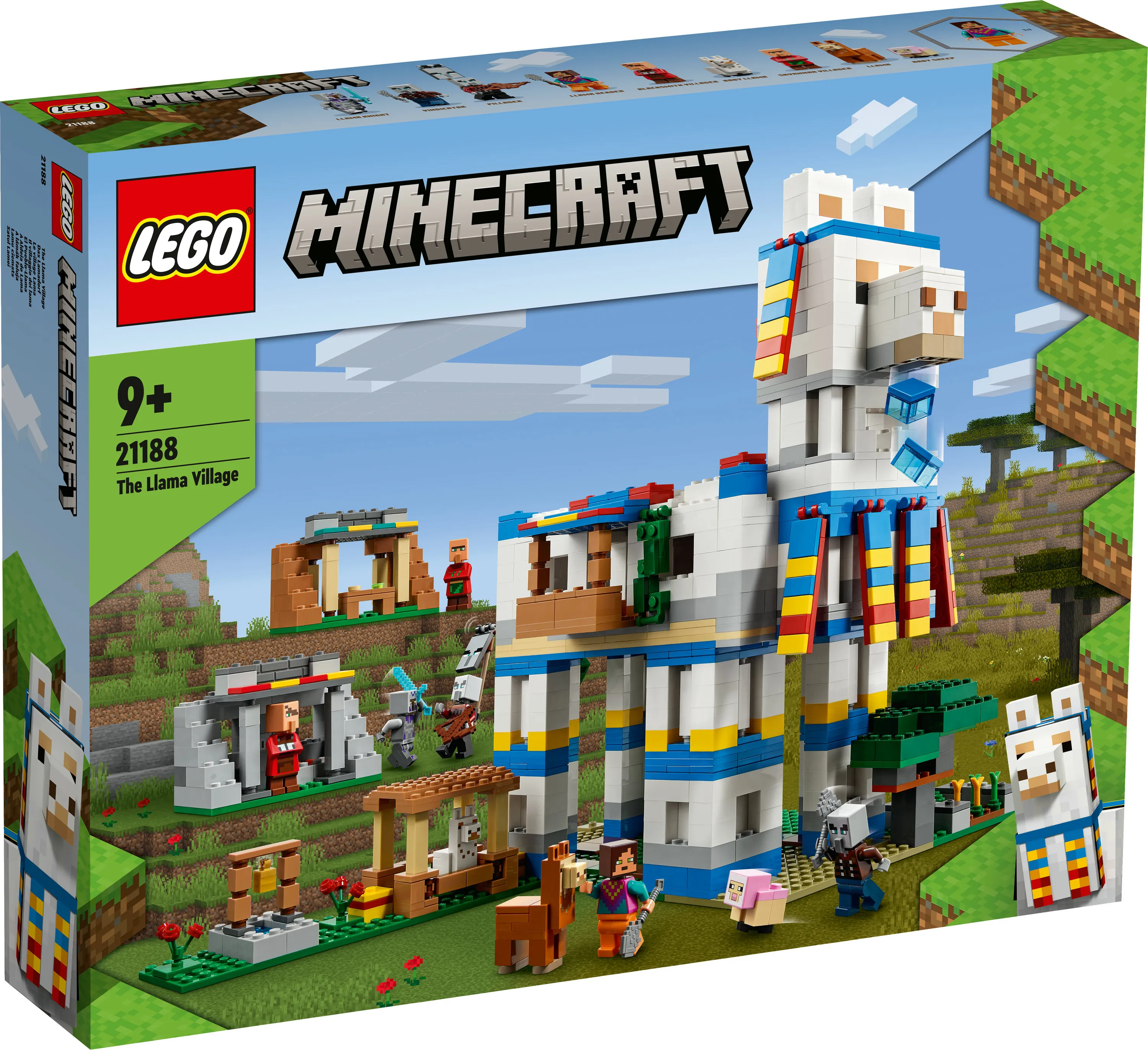 Lego Minecraft The Llama Village 21188