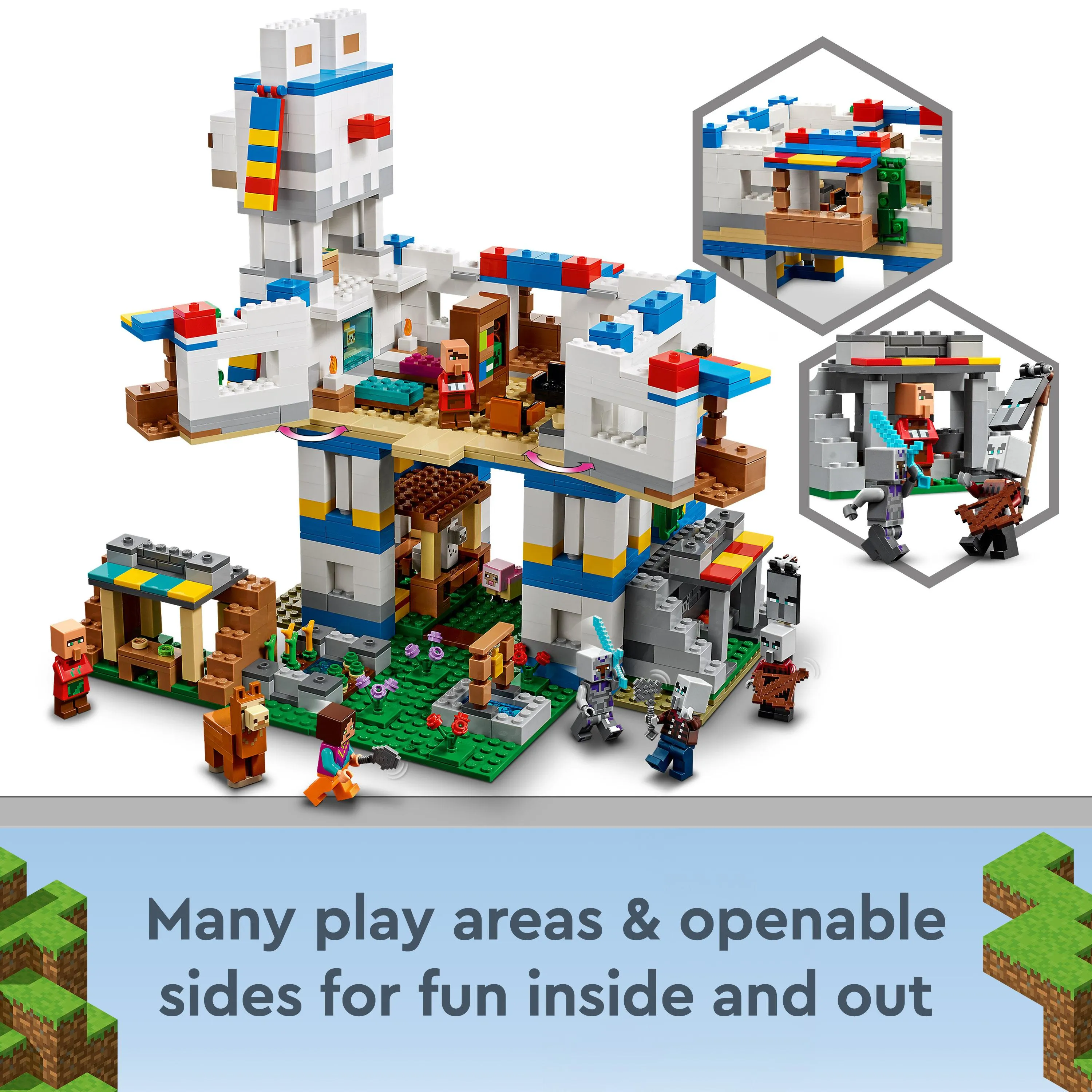 Lego Minecraft The Llama Village 21188