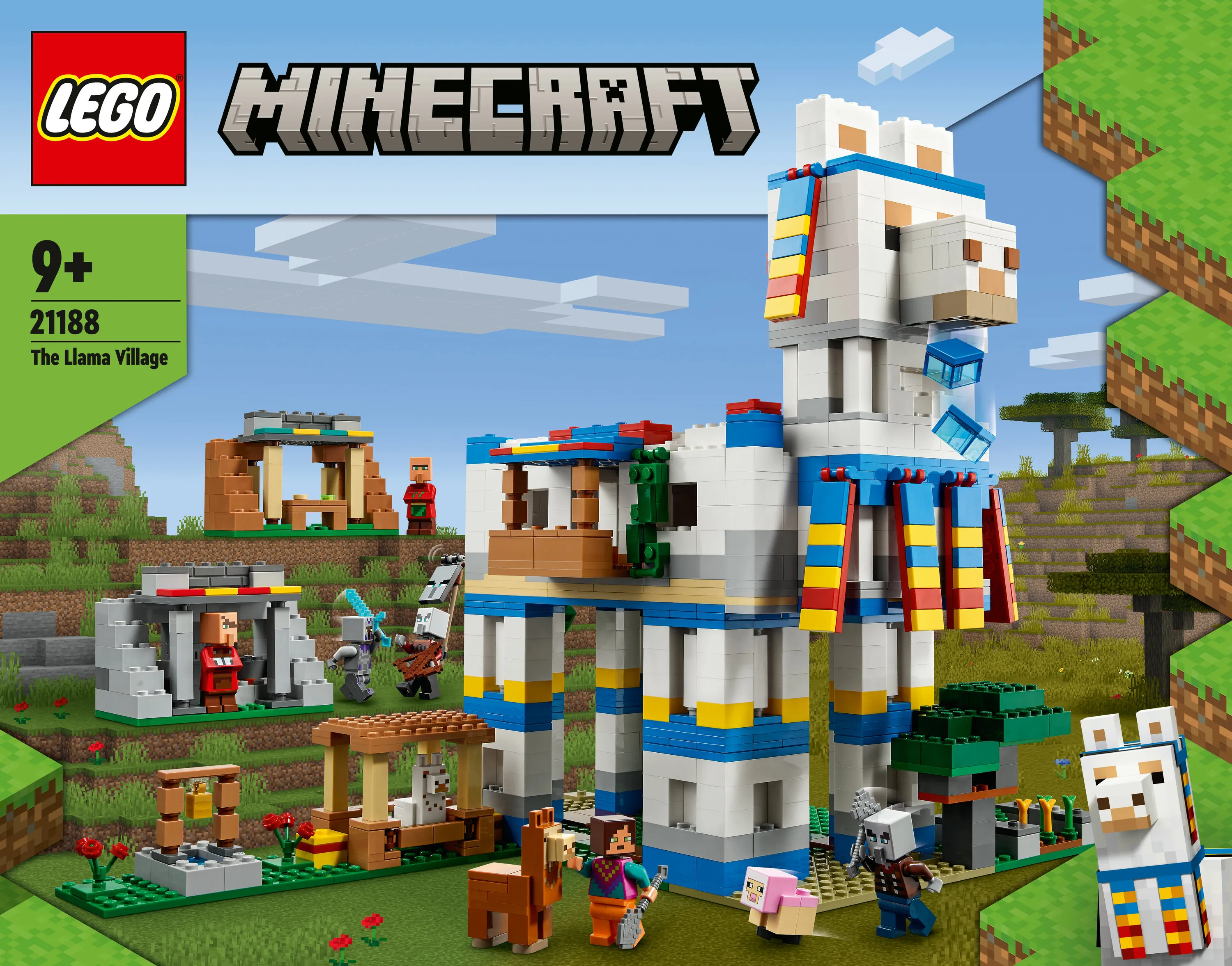Lego Minecraft The Llama Village 21188