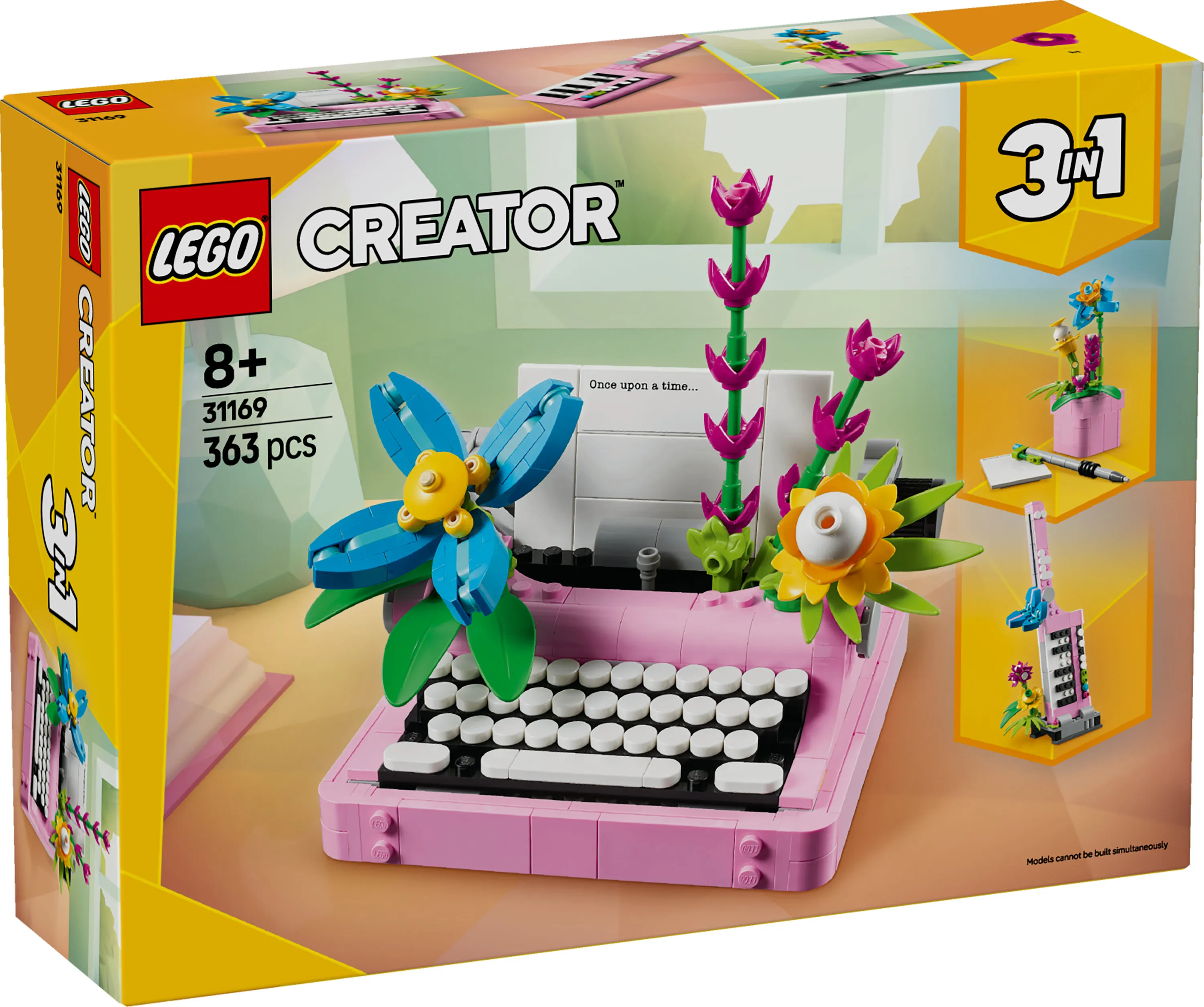 LEGO Creator Kirjoituskone ja kukat 31169