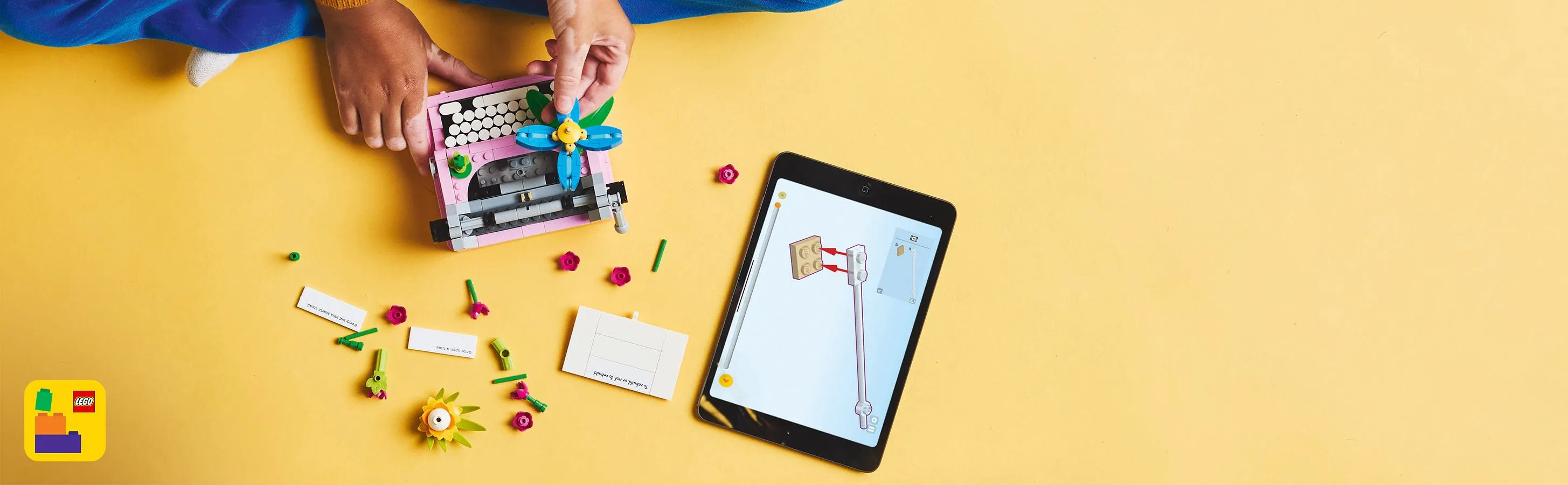 LEGO Creator Kirjoituskone ja kukat 31169