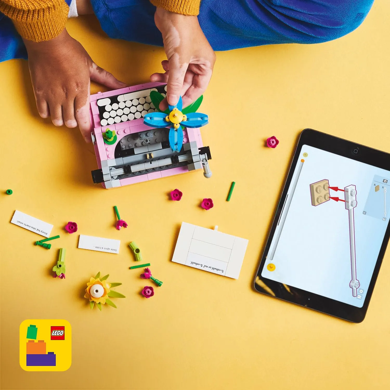 LEGO Creator Kirjoituskone ja kukat 31169