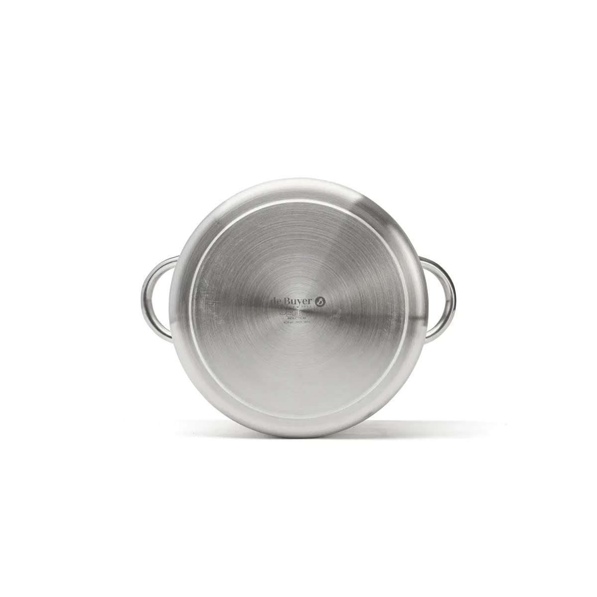 De Buyer 3507.24 Ruostumaton ter&auml;skattila, 10 L, 24 cm
