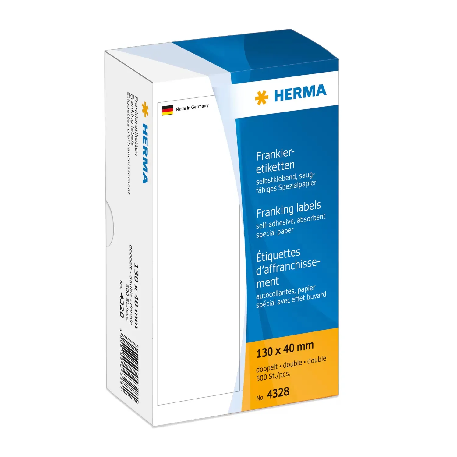 Herma label franking double 130x40 (500)