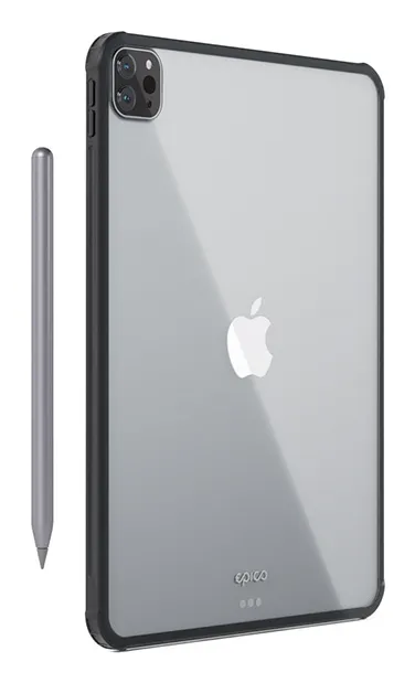 Epico Hero Case for Apple iPad Pro 11" (M4) - transparent/black