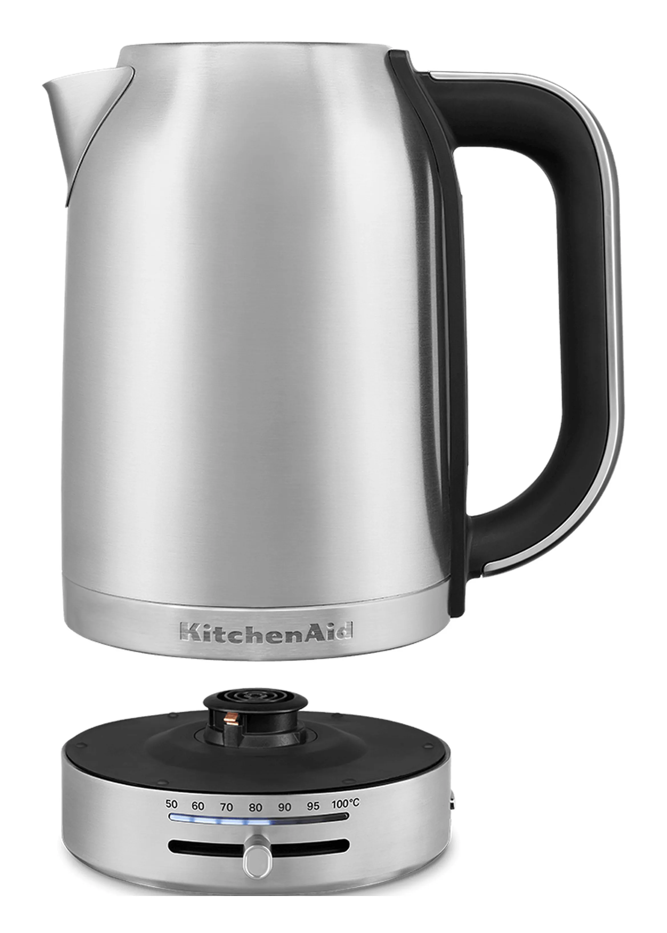 KitchenAid 5KEK1701ESX -vedenkeitin, 1,7 l, 2400 W, ruostumaton ter&auml;s