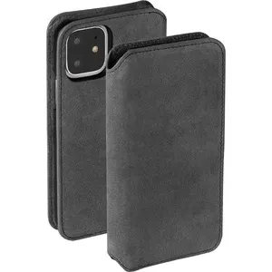 Krusell Broby Carrying Case (Wallet) Apple iPhone 11 Smartphone - Stone - Sued