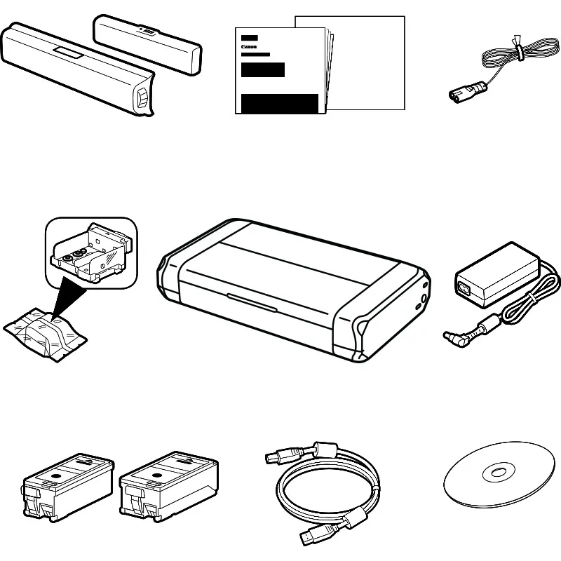 Canon IJ SFP Maxify Bx110 A4 Battery - laserprinter