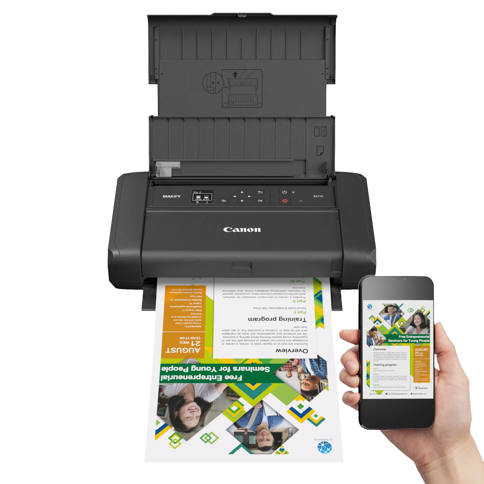 Canon IJ SFP Maxify Bx110 A4 Battery - laserprinter