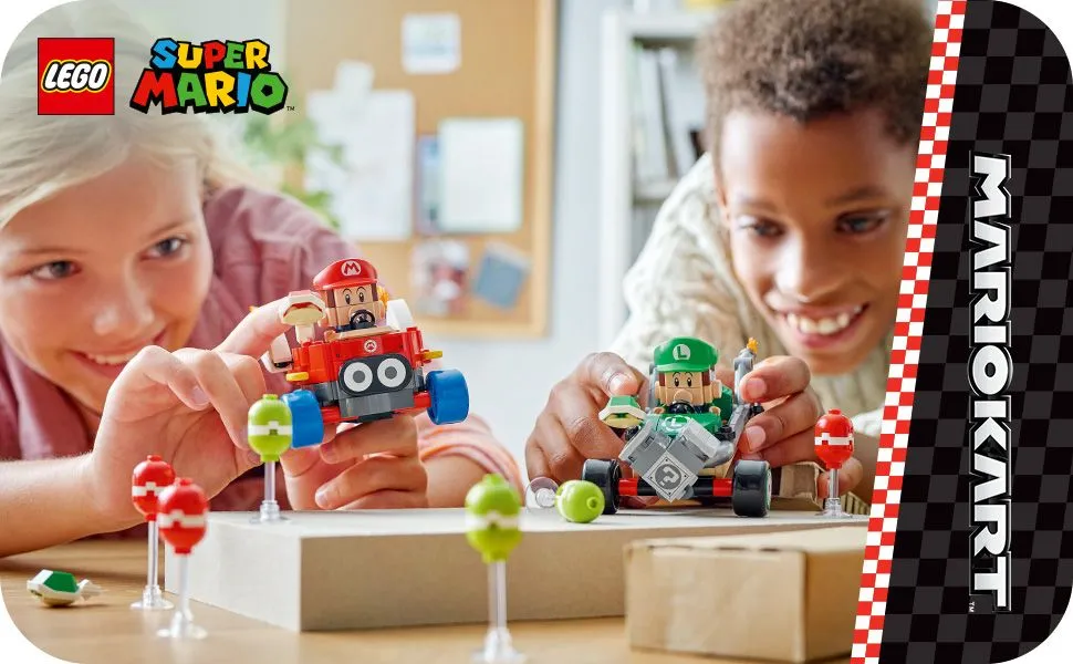 LEGO Super Mario Mario Kart &ndash; Baby Mario vs Baby Luigi 72034