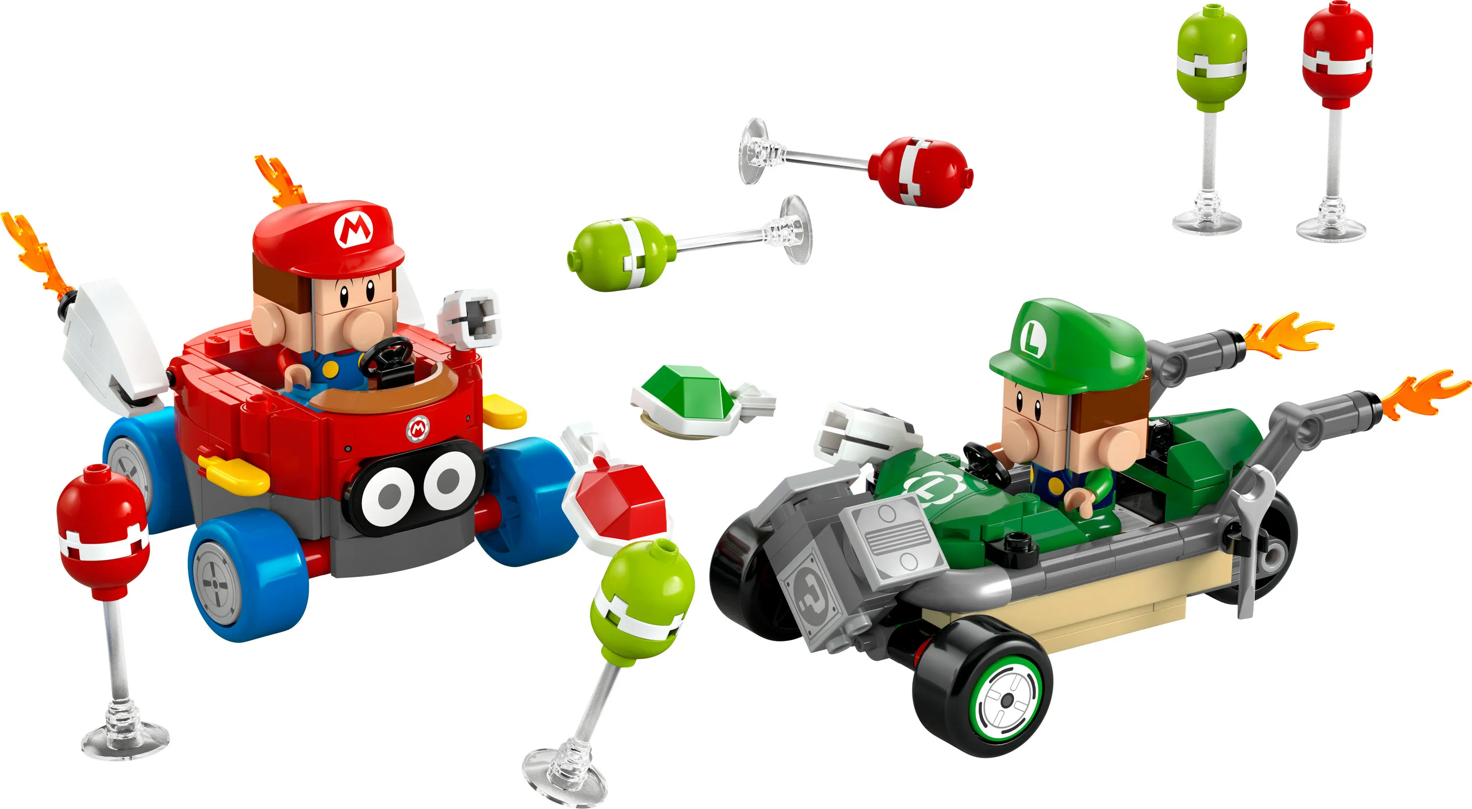 LEGO Super Mario Mario Kart &ndash; Baby Mario vs Baby Luigi 72034