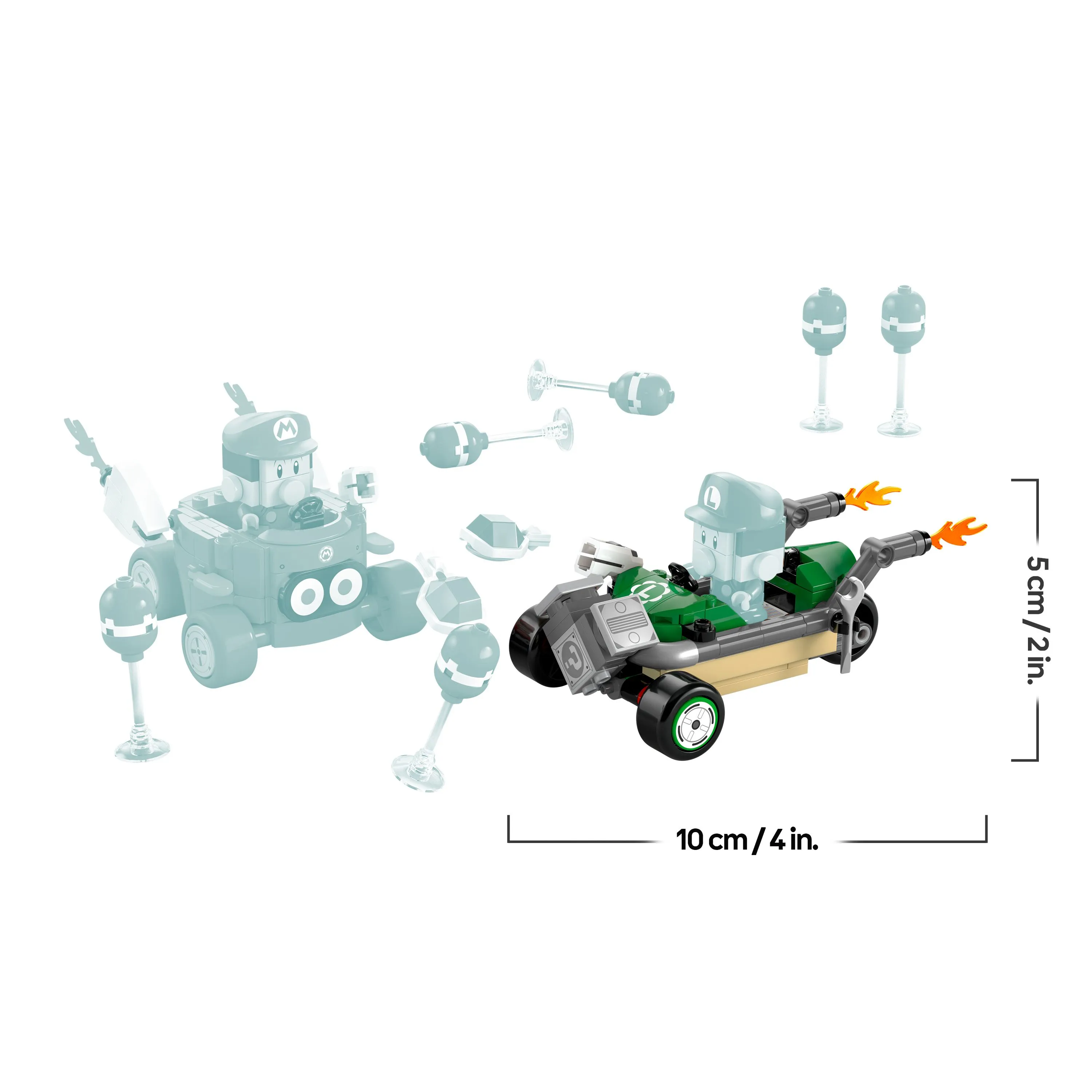 LEGO Super Mario Mario Kart &ndash; Baby Mario vs Baby Luigi 72034