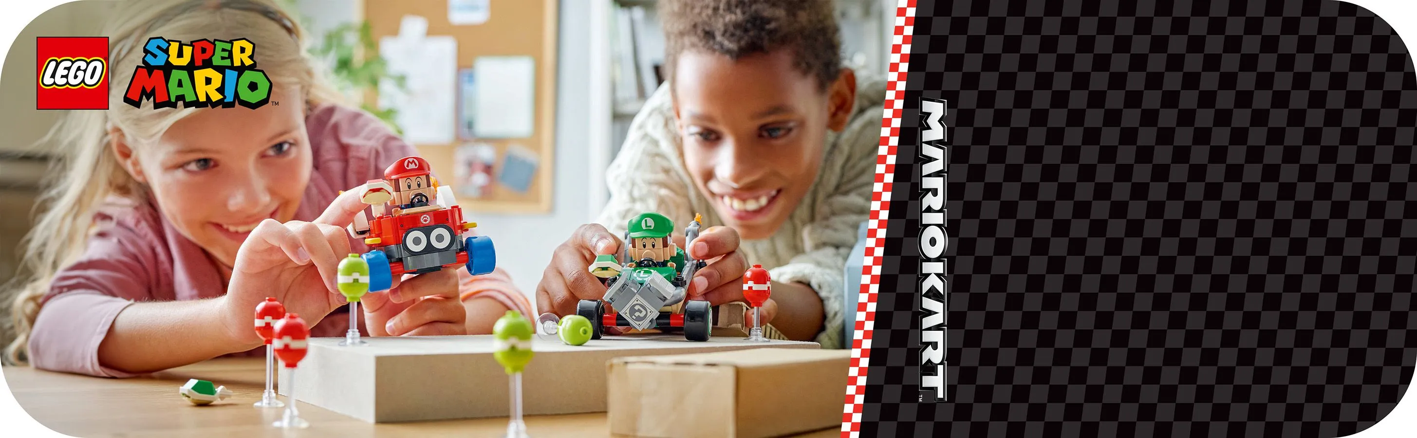LEGO Super Mario Mario Kart &ndash; Baby Mario vs Baby Luigi 72034