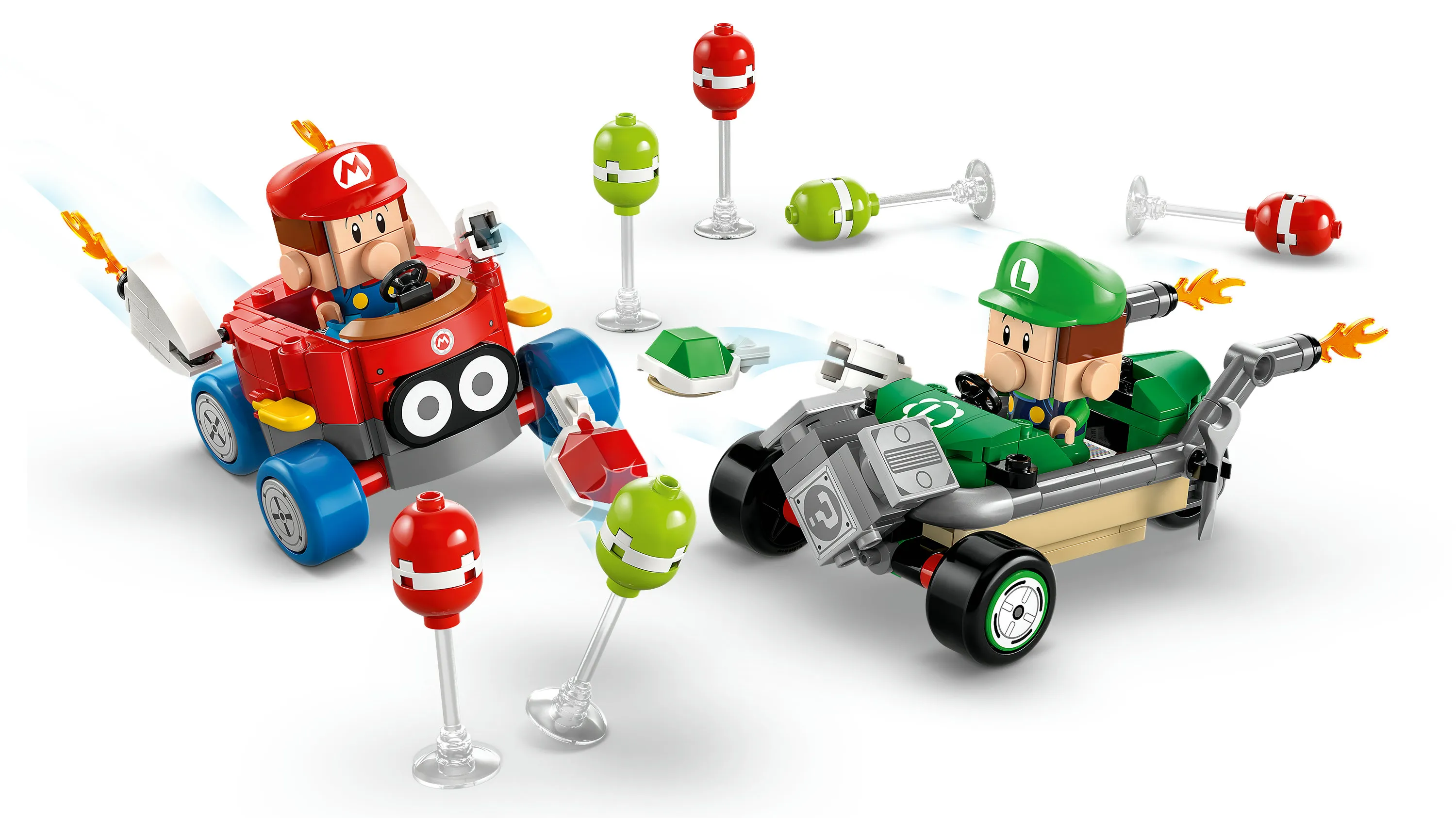 LEGO Super Mario Mario Kart &ndash; Baby Mario vs Baby Luigi 72034