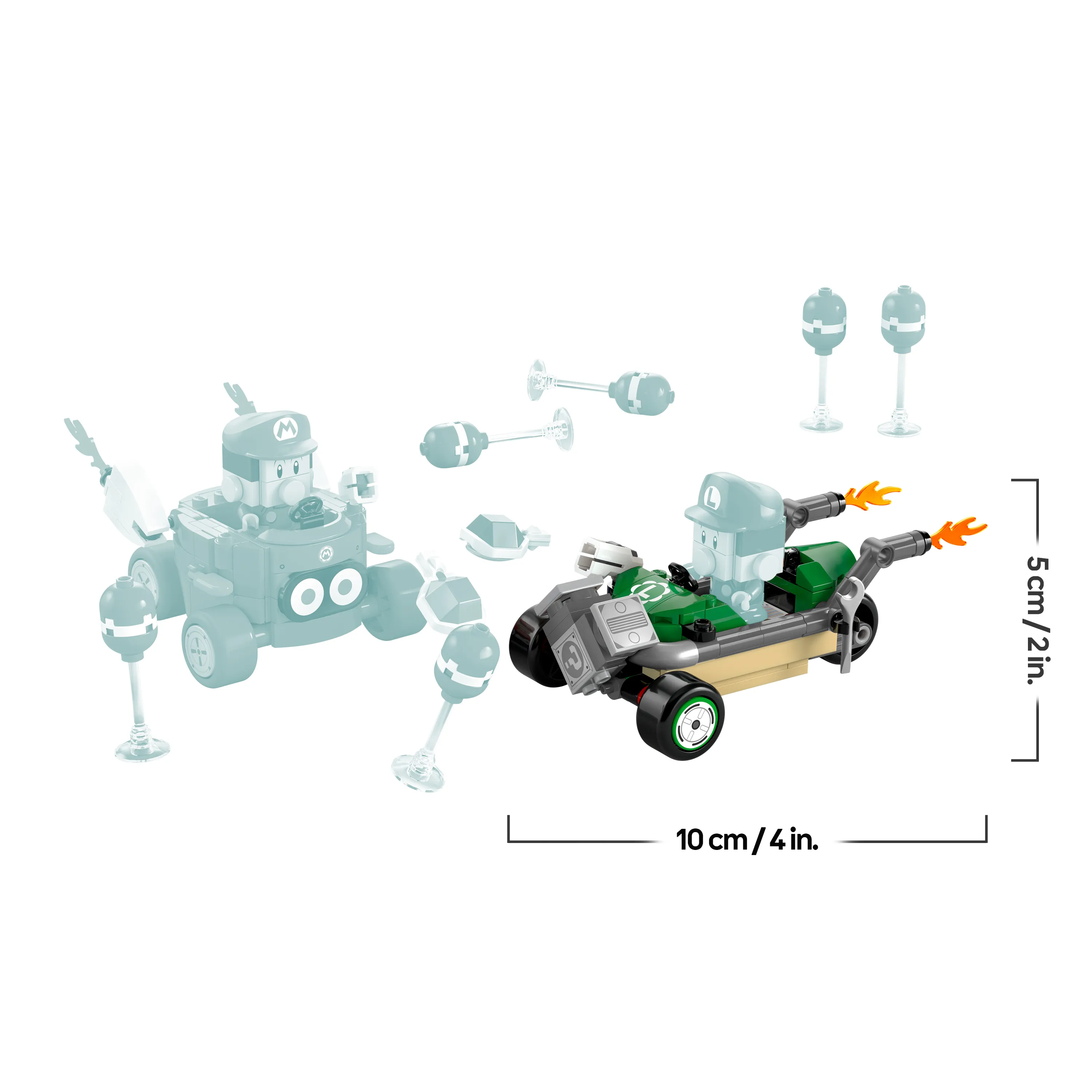 LEGO Super Mario Mario Kart &ndash; Baby Mario mot Baby Luigi 72034