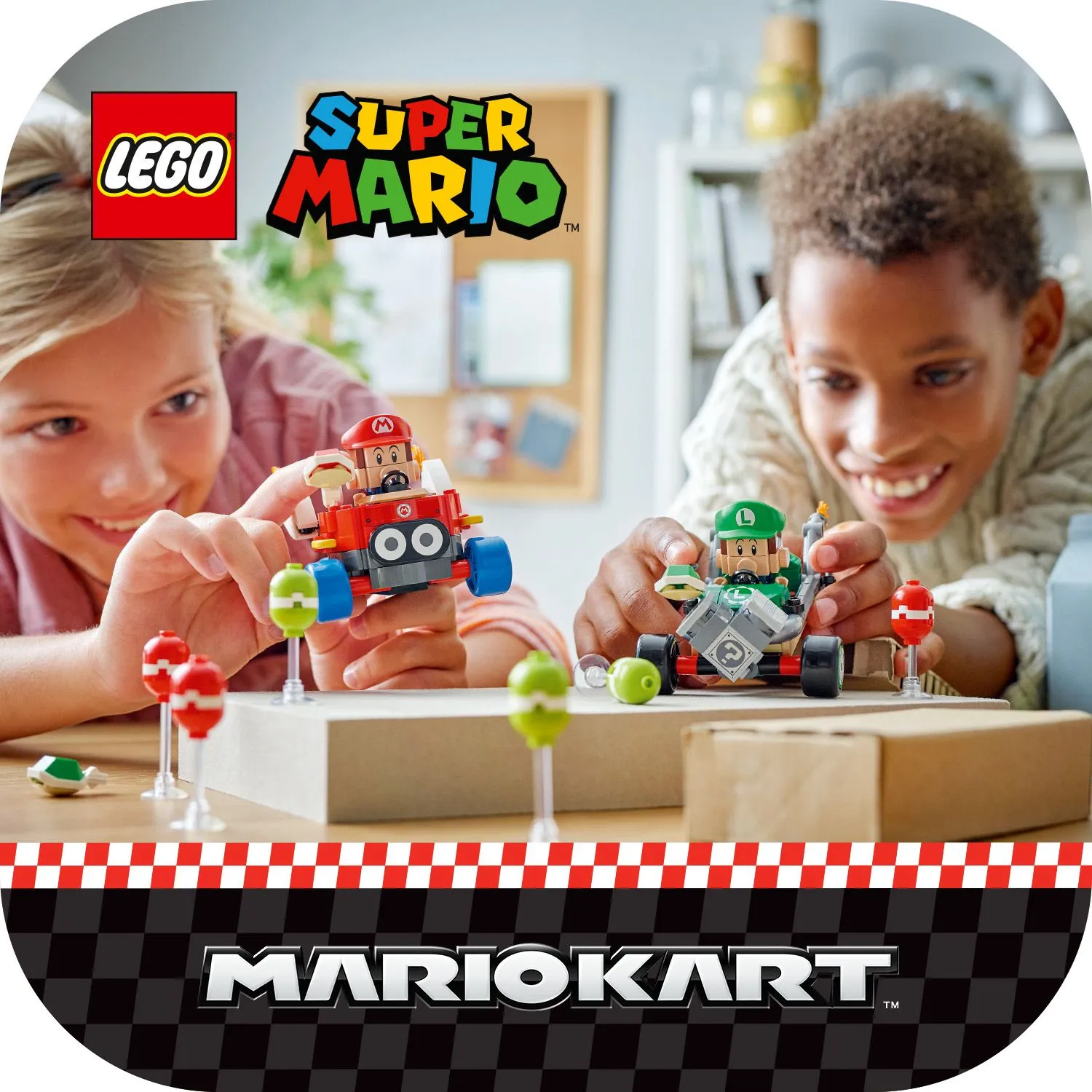 LEGO Super Mario Mario Kart &ndash; Baby Mario vs Baby Luigi 72034
