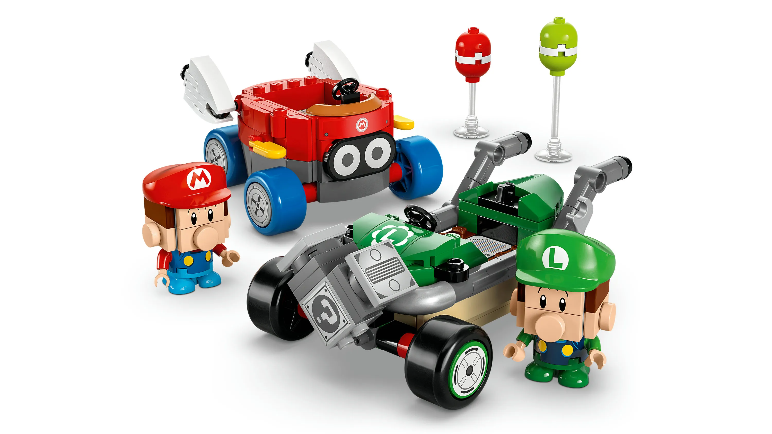 LEGO Super Mario Mario Kart &ndash; Baby Mario vs Baby Luigi 72034