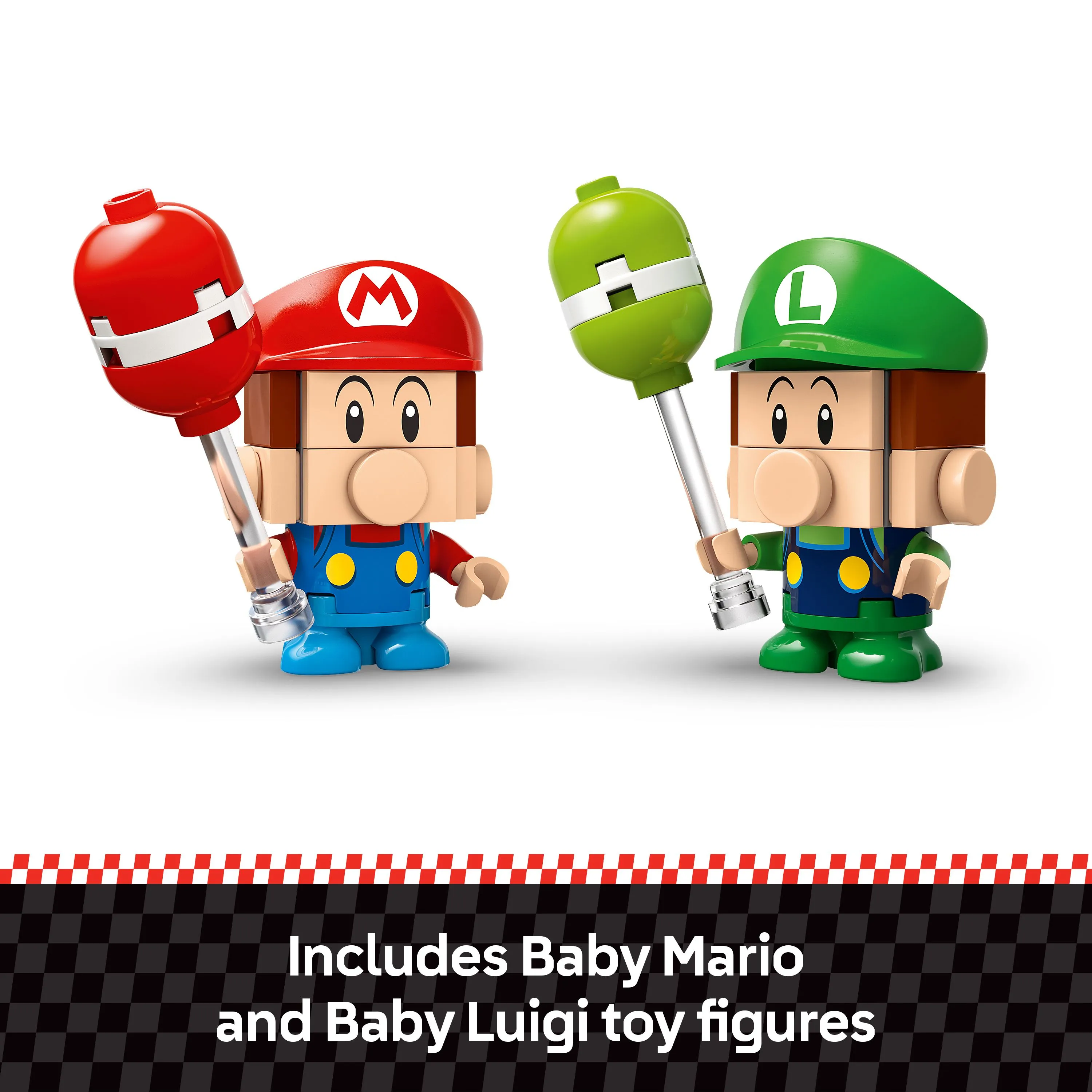 LEGO Super Mario Mario Kart &ndash; Baby Mario vs Baby Luigi 72034