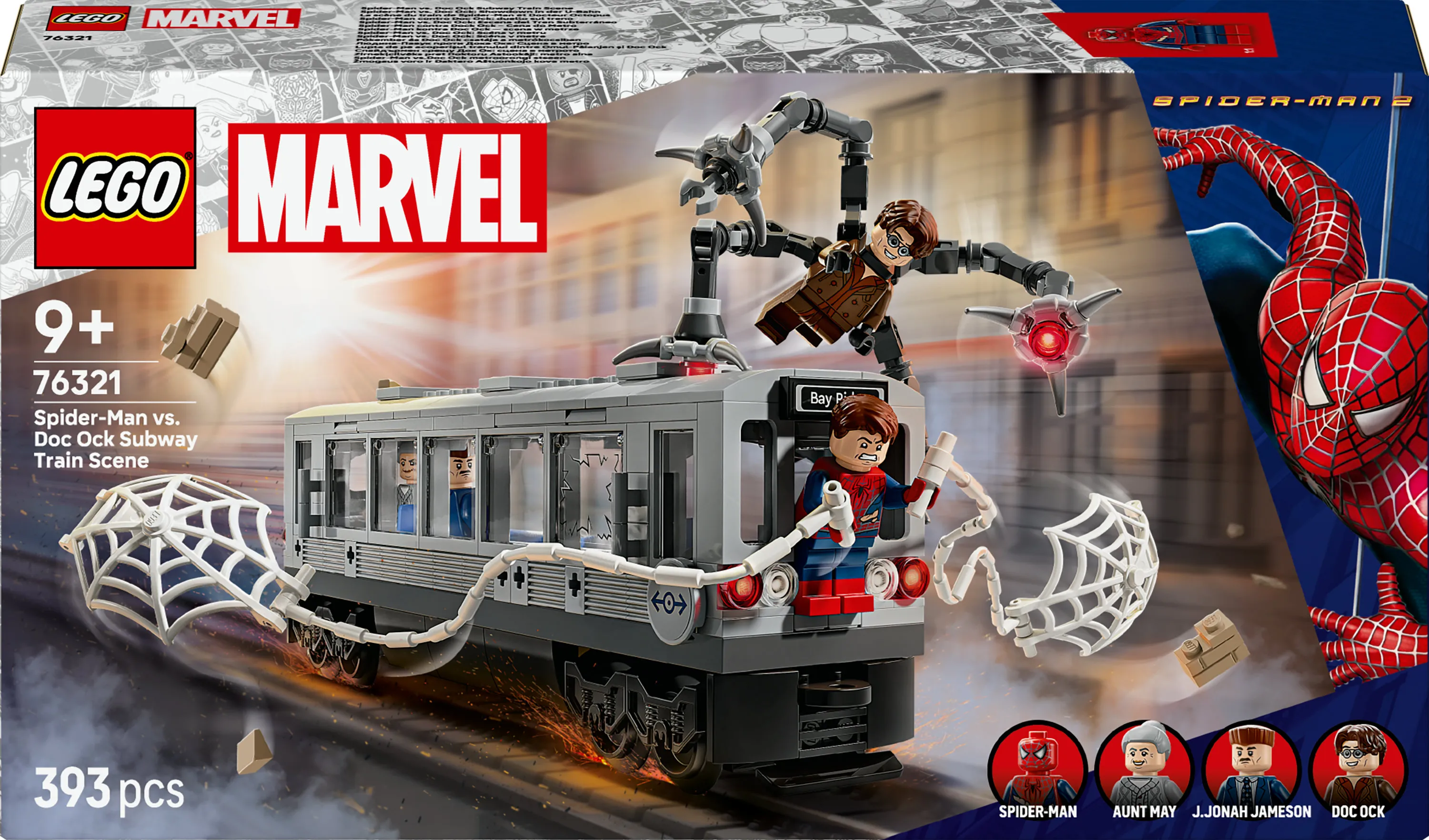 LEGO Marvel Spider-Man vastaan Doc Ock &ndash; Taistelu junassa 76321