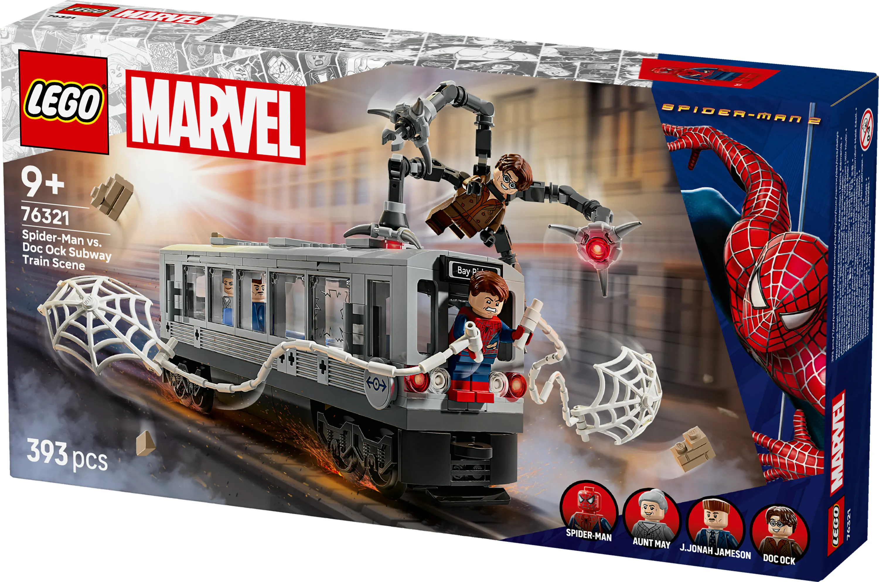 LEGO Marvel Spider-Man vastaan Doc Ock &ndash; Taistelu junassa 76321