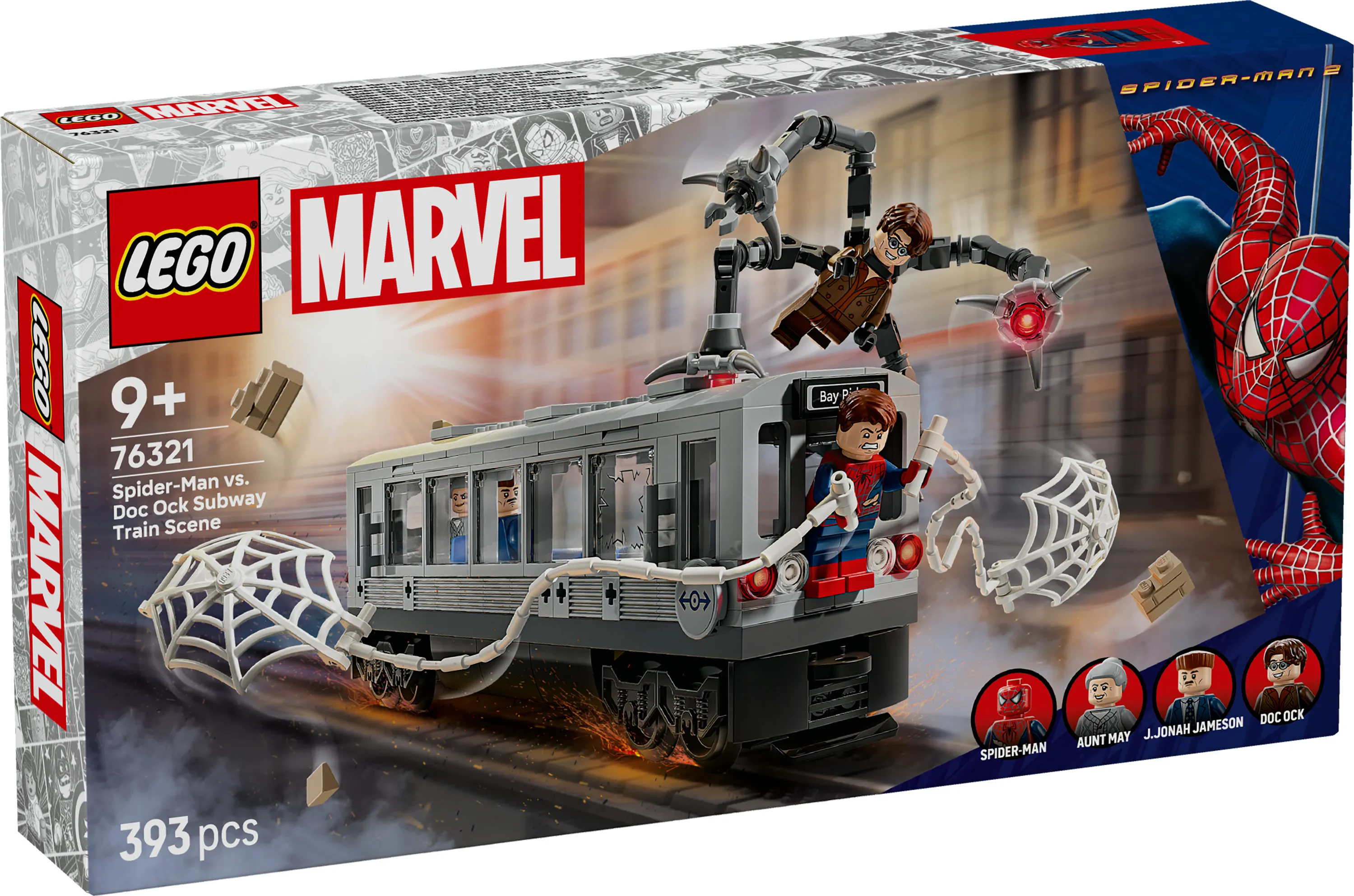 LEGO Marvel Spider-Man vastaan Doc Ock &ndash; Taistelu junassa 76321