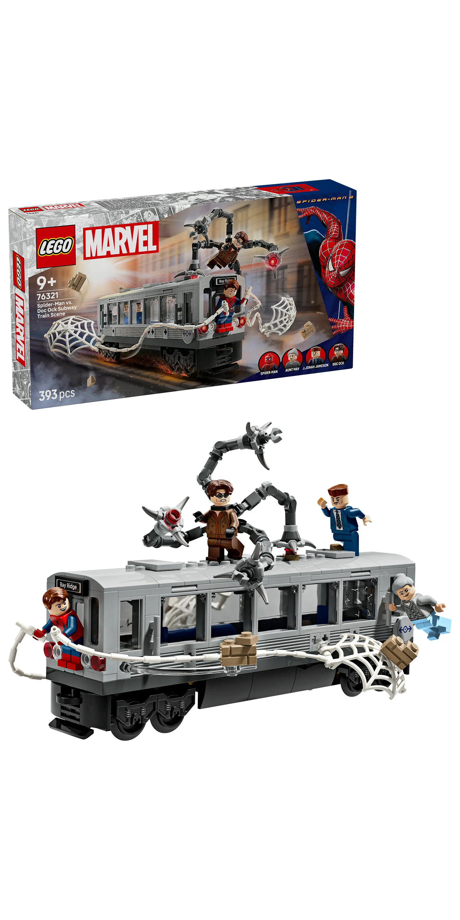 LEGO Marvel Spider-Man vastaan Doc Ock &ndash; Taistelu junassa 76321